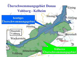 Der Aueverlust zwischen Vohburg und Neustadt