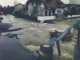 Hochwasser im April 1994 in Rohrbach