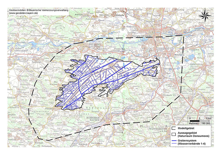 Lageplan Grabensystem