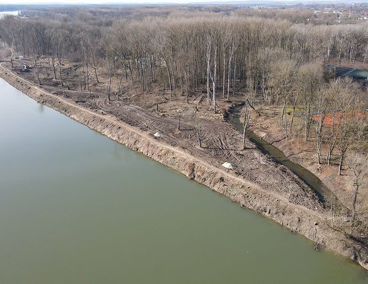 Link führt zur Seite Uferrenaturierung Donau Ingolstadt