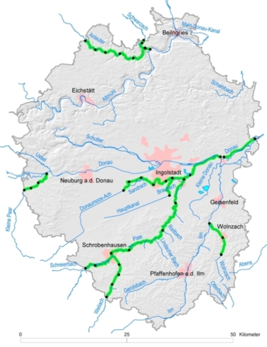Karte des Amtsgebietes mit Links zu weiteren Informationen Karte des Amtsgebietes mit Links zu weiteren Informationen